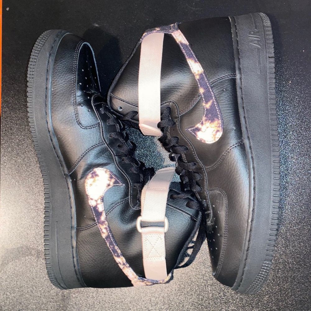 Nike Air Force 1 High Acid Wash Print 2018 - Picture 1 of 7
